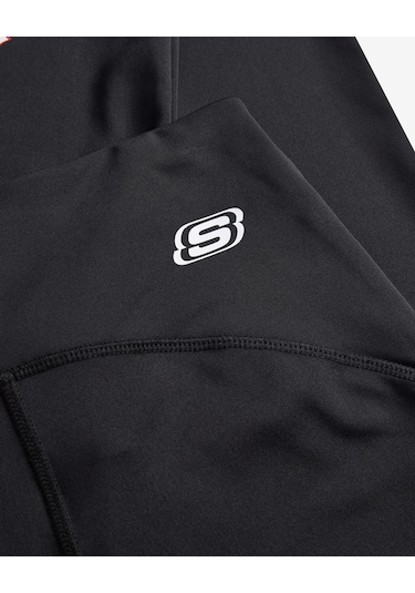 Skechers W Performance Coll. Ankle Legging Kadın Siyah Tayt S242195-001 siyah