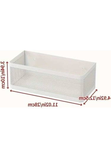 Trendooze Geniş Beyaz Manyetik Baharatlık Duvar Askılı Kağıt Havluluk Delme Gerektirmeyen Gaojunshop01 Beyaz