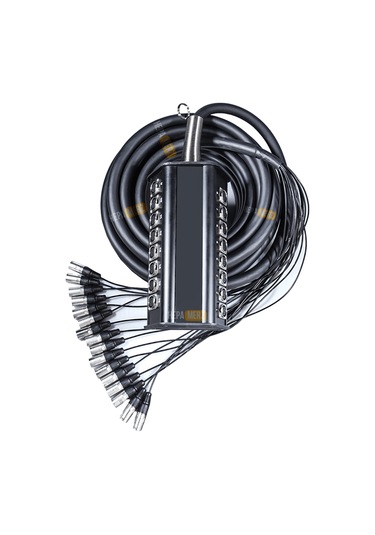 Stage-16c-20m 16 Kanal 20 Metre Multicore Kablolu Hazır Stage Box