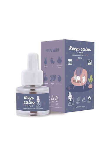 M-pets Keep Calm Kedi Sakinleştirici Yedek Diffuser 48 Ml 244-77002.01