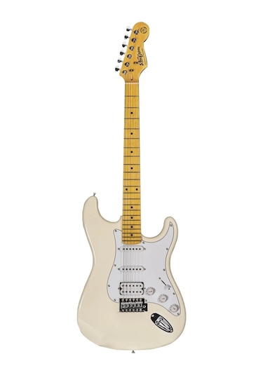 New Orleans NHS9720 Stratocaster HSS Vintage White Elektro Gitar