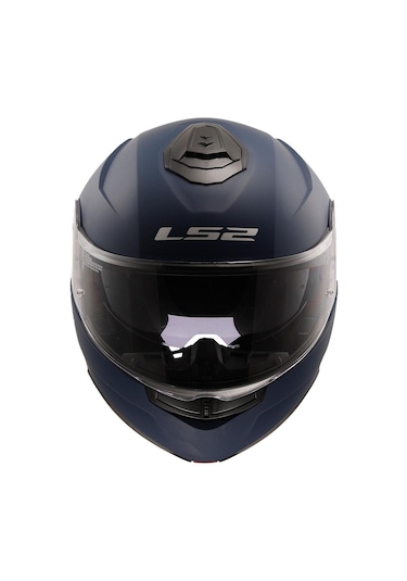 Ls2 Strobe 2 Çene Açılır Motosiklet Kaskı Mat Mavi