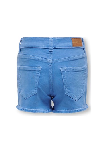 Only Kogrobyn Color Shorts Pnt Kız Çocuk Mavi Şort - 15302521