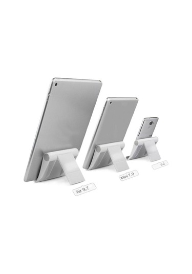 Cep Telefonu Masa Standı 7 Renk Telefon Tutucu Tripod Plastik Ayarlanabilir Katlanabilir Evrensel Kaymaz Telefon Masa Tutucu Stand - Pembe