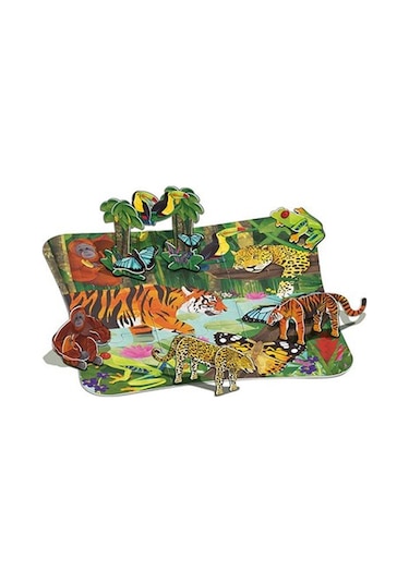 4M 3D Puzzle Yağmur Ormanı 4678