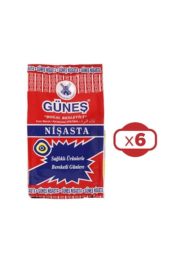 Güneş Mısır Nişastası 800 Gr X 6 Adet