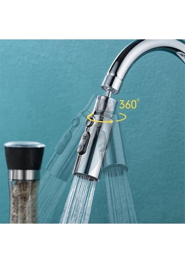 Xurunkeji Döndürülebilir Mutfak Musluğu Çok İşlevli Kazıyıcı Evrensel Sıçrama Geçirmez Kabarcık Üreticisi Güçlendirici Genişletici Su Nozulu GÜMÜŞ Xurunkeji Döndürülebilir Mutfak Musluğu Çok İşlevli Kazıyıcı Evrensel Sıçrama Geçirmez Kabarcık Üreticisi Güçlendirici Genişletici Su Nozulu GÜMÜŞ