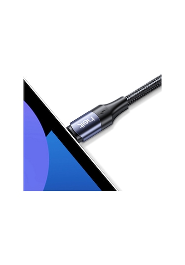 Helt Ht-dc15 100w Pd İp Örgü 120 Cm Type-c To Type-c Şarj Ve Data