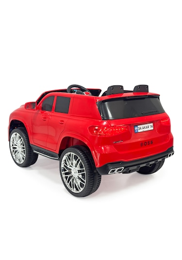 Akar Boss Gt 12v Uzaktan Kumandalı Akülü Araba - Dans Modlu Kırmızı
