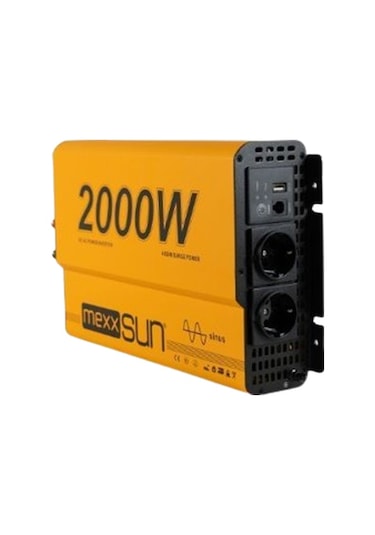 Mexxsun 12v 2000 Watt Tam Sinüs İnverter
