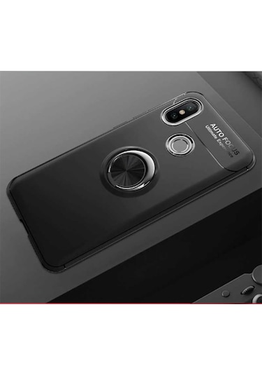 Xiaomi Redmi Note 7 Kilif Yüzüklü Magnetli Ravel Case 389753336