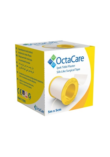 Octamed 11505 İpek Tıbbi Plaster 5 M x 5 CM