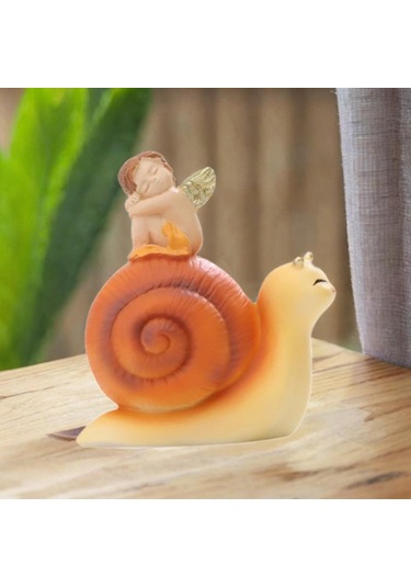 Suntek Bahçe Küçük Hayvan Figürü 5,5x3x6cm-salyangoz