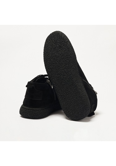 Bot Erkek Og-2183 John May 2161 Siyah Süet Siyah