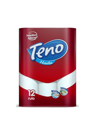 Teno Rulo Kağıt Havlu 12'li