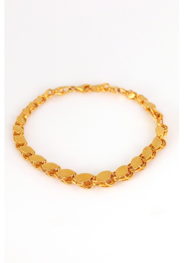 Çelikoğlu Kuyumculuk 14 Ayar Altın Pullu Kadın Bilekliği 6,46 Gr Sarı Altın