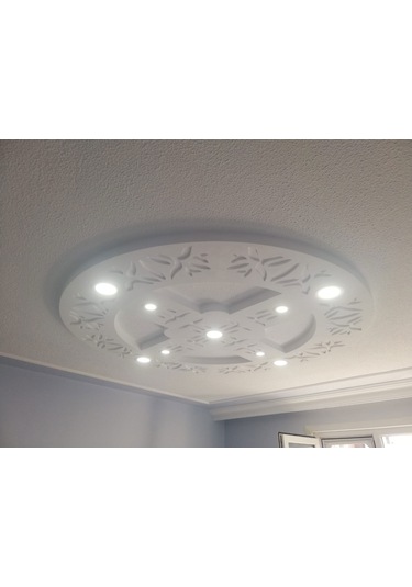 Motifpiyer Motifli Tavan Göbegi Led Spotlu Tmg -53-Cap 160cm