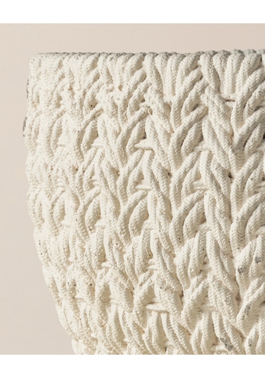 Dolly Saksı - Ekru - 24 Cm 8684427125229 Diğer