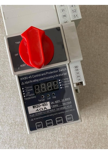 Westhomes 400V 40A Motor Kontrol Ve Koruma Şalteri Wkb0-45C