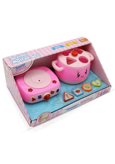 Aya-40234 Sevimli Mutfak Seti Pembe