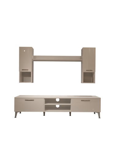 Decoraktiv Eko 5da Mdf Dvd Silver Tv Ünitesi Tv Sehpası Beyaz