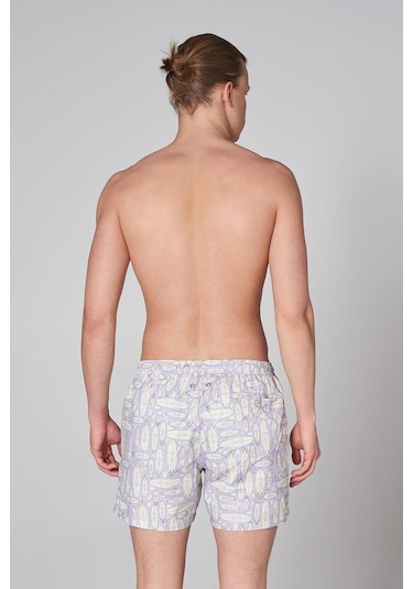 John Frank All Over Erkek Mayo Şort Jfsssw59-paddle Çok Renkli