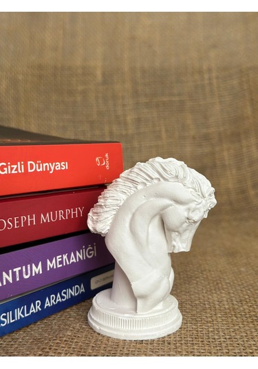 Satranç Atı Minimalist Dekoratif Heykel Obje, Ev Dekoru, Masa Dekoru