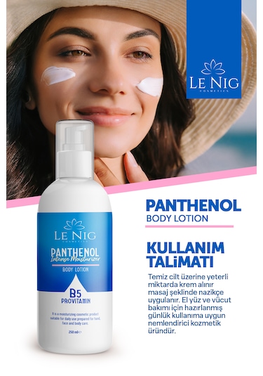 Le Nig Panthenol & B5 Provitamin Nemlendirici Vücut Losyonu 250 ML