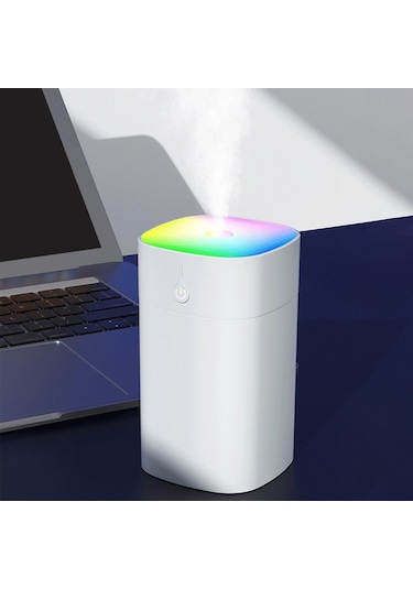 Magideal Siyah İçin Kişisel Hava Nemlendirici Usb Difüzör Mini Beyaz