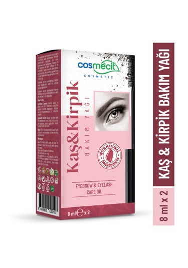 Kaş & Kirpik Bakım Yağı 8 Ml+8 Ml