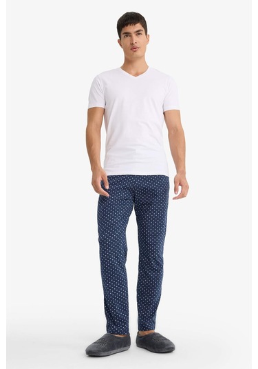 Defacto Slim Fit Dar Kesim V Yaka Üst D6187ax25wnwt34 Beyaz