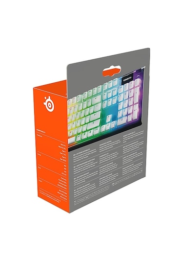 Steelseries Prismcaps Uk Tuş Dizilimi Oyun Klavye Tuşu Beyaz