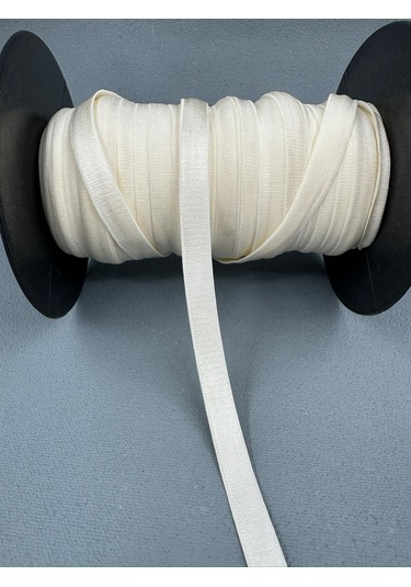 1 Cm Askı Lastiği-5 Metre-ekru