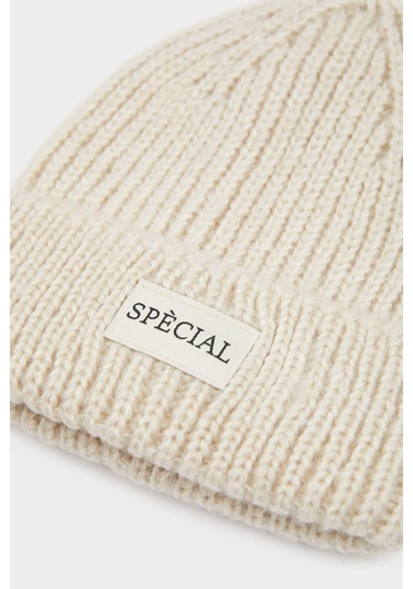 Defacto Kadın Kışlık Bere R7539az25wnbg122 Bej