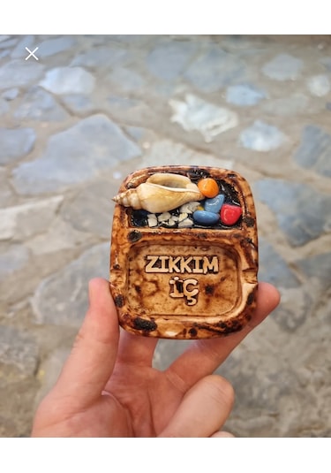 Bodrum Komik Dekoratif Espritüel Hediyelik Küllük Kültablası