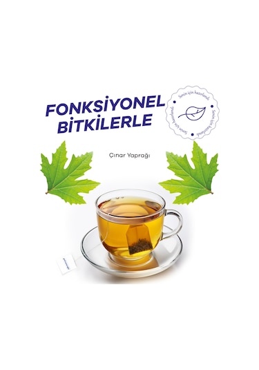 Çınar Yaprağı Bitki Çayı 20'li Süzen Poşet