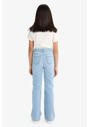 Defacto Kız Çocuk Flare Fit İspanyol Paça Jean Pantolon E6182a825aunm39 Mavi Defacto Kız Çocuk Flare Fit İspanyol Paça Jean Pantolon E6182a825aunm39 Mavi