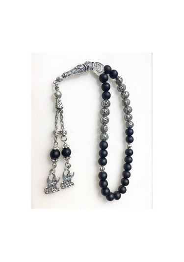 Tesbihsakarya Isimli - Isme Özel - Mat Oniks Doğaltaş Tesbih / Tespih