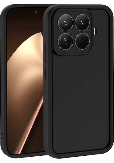 Xiaomi 15t Pro Kılıf Kamera Korumalı Ananas Silikon Kapak Siyah