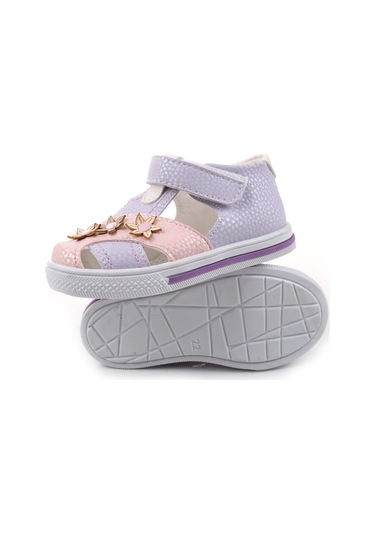 Şirin Bebe 1716 Kız Bebek Ortopedik Ayakkabı Sandalet Lila