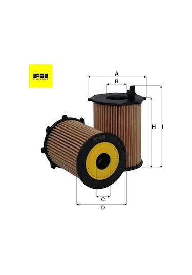 Yağ Filtresi 208-2008-301-308-3008-508-partner-c3-c4-ds3-ds4-ds5-500-combo-crossland 1.6hdi/euro 6