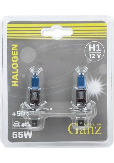 Ganz Halogjen Lambalar H1 55w 2 Beyaz 145866464