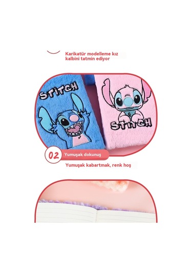 Spring Sevimli Peluş St. D. Defter Pembe