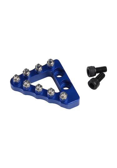 Novahub Husqvarna 701 Enduro Arazi Aracı İçin Mavi Perçin Fren Kafası, Fren Pedalı Üçgen Plakası Gosterildigi Gibi