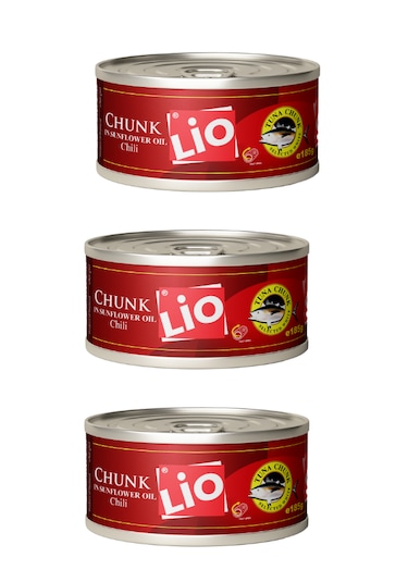 Lio Ayçiçek Yağı Acılı Ton Balığı 160 Gr X3 Adet