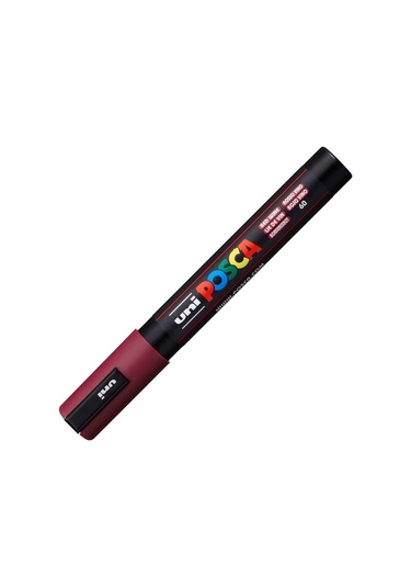 Uni Posca Pc-5M Boyama Markörü 1.8-2.5Mm Wine Red