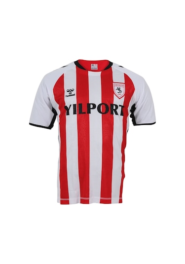 23/24 Samsunspor Hummel Efsane Çubuklu Forma Kırmızı - Beyaz