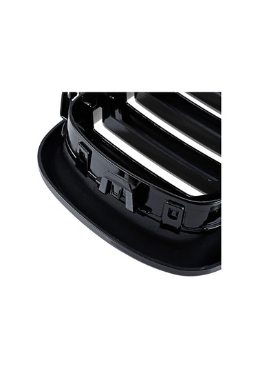 Bmw X6 F16 Çift Şeritli Ön Panjur Izgara 2015 Sonrası Parlak Siya