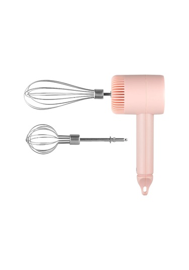 Otomatik Yumurta Çırpıcı Elektrikli Ev Pişirme Krem Çırpıcı Ve Hamur Çırpıcı Pembe Pembe