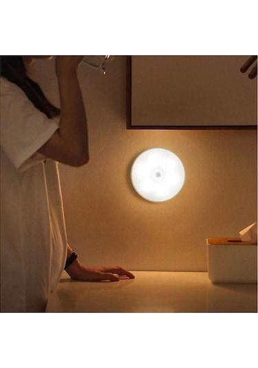 Buffer® Hareket Sensörlü Usb Şarjlı Spot Lamba Mıknatıslı Ve Yapı (550898165)